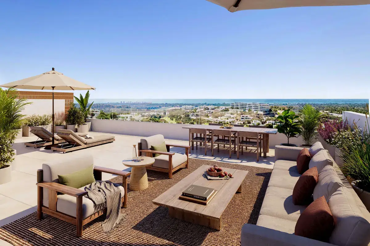 Apartament apartament premium z tarasem w resort golfowy premium nieruchomości Alicante