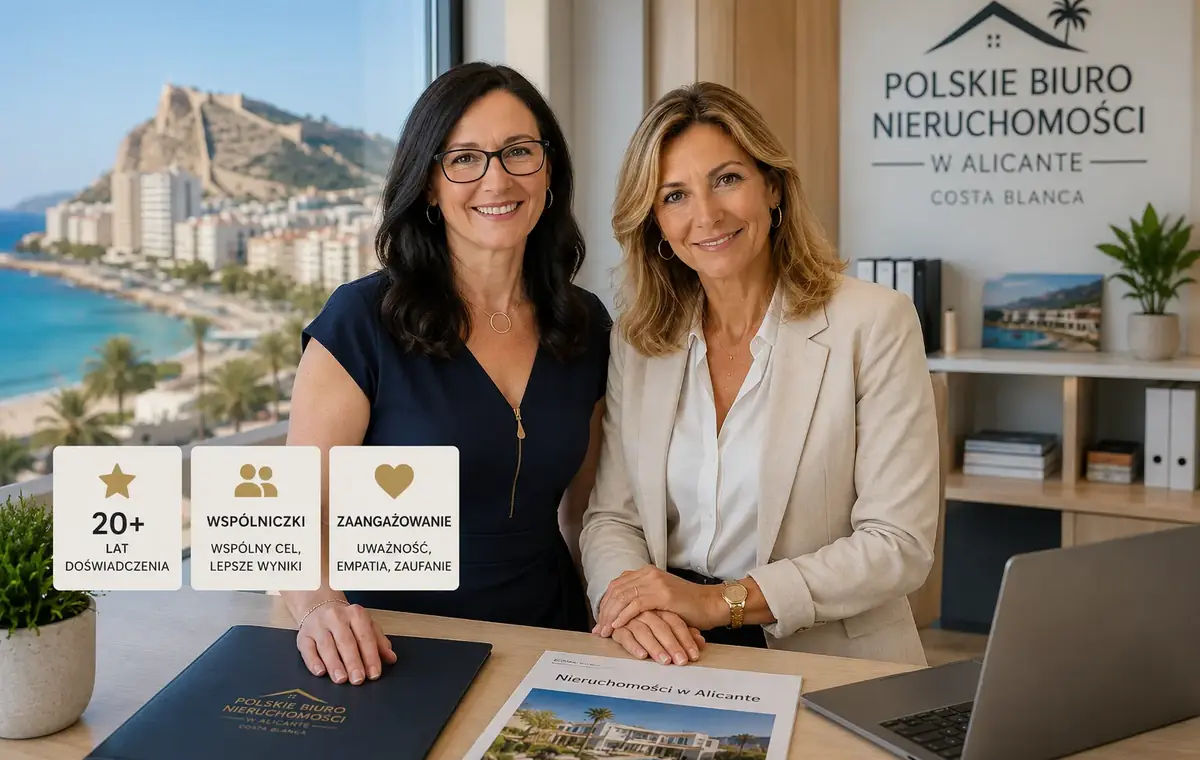 Obsługa po zakupie nieruchomości w Hiszpanii dla Polaków Alicante Costa Blanca